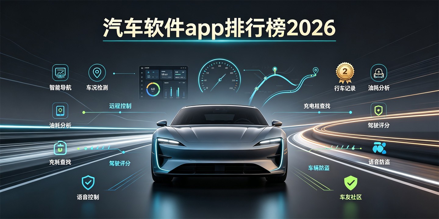 汽车软件app排行榜2026