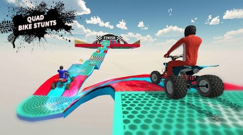 ATV四轮驱动摩托车特技驾驶模拟器3D手游正式版