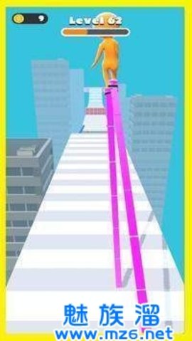 高跟鞋屋顶运行