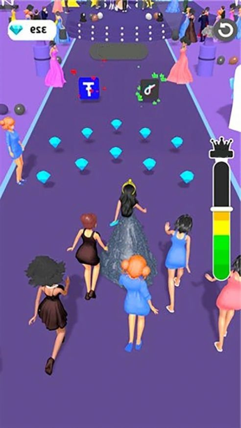 抖音美女跑酷大作战