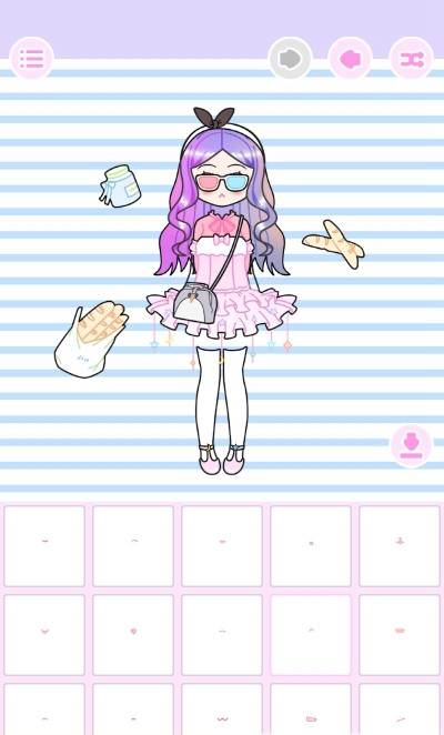 粉彩女孩2