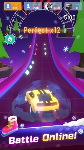 音乐节拍赛车