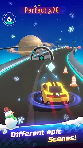 音乐节拍赛车
