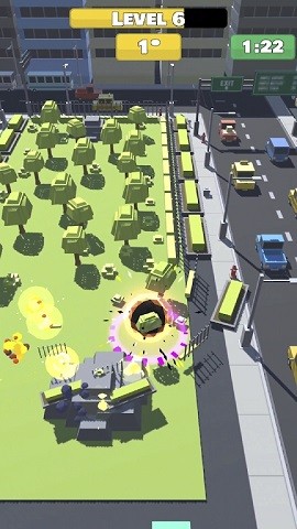 龙卷风摧毁城市3d