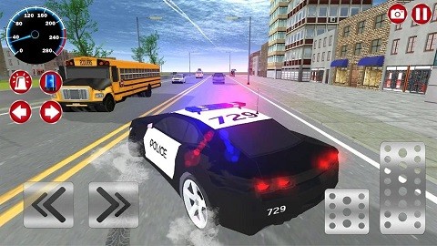真正的警车驾驶模拟器3D