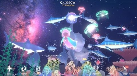 深海庭院治愈系放置水族馆