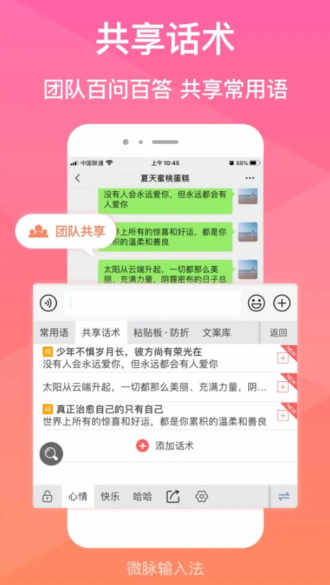 微脉输入法