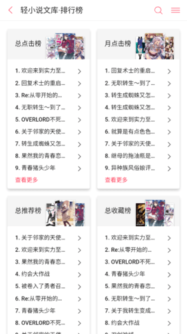 哔哩轻小说安卓版